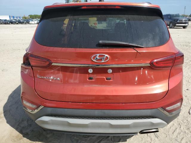 5NMS23AD9KH044779 - 2019 HYUNDAI SANTA FE SE ORANGE photo 6