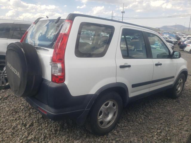 JHLRD785X6C016592 - 2006 HONDA CR-V LX WHITE photo 3