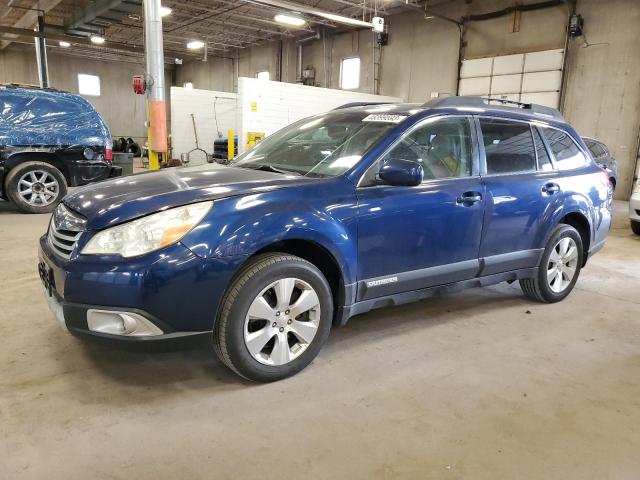 4S4BRDKC6B2375746 - 2011 SUBARU OUTBACK 3.6R LIMITED BLUE photo 1