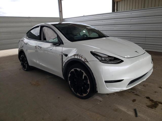 7SAYGAEE0NF312310 - 2022 TESLA MODEL Y WHITE photo 4