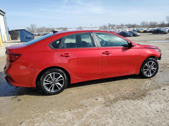 3KPF24AD6PE556036 - 2023 KIA FORTE LX RED photo 3