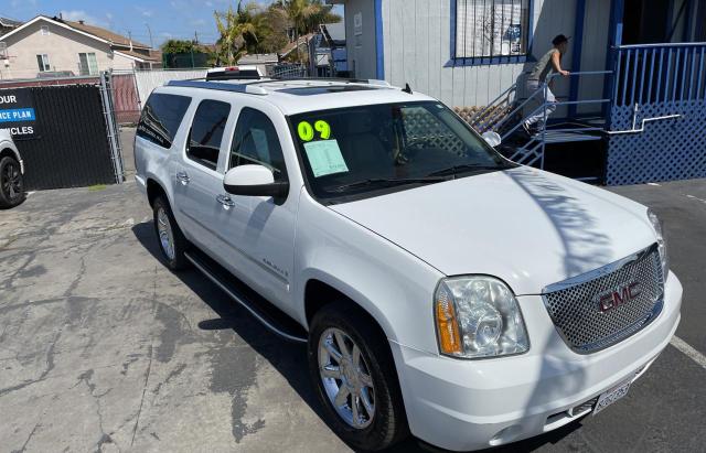 1GKFK06249J105746 - 2009 GMC YUKON XL DENALI WHITE photo 1