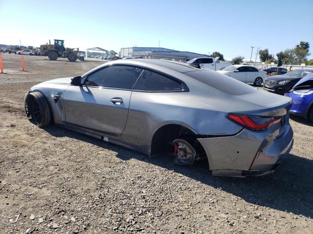 WBS43AZ01NCK99479 - 2022 BMW M4 COMPETITION GRAY photo 2