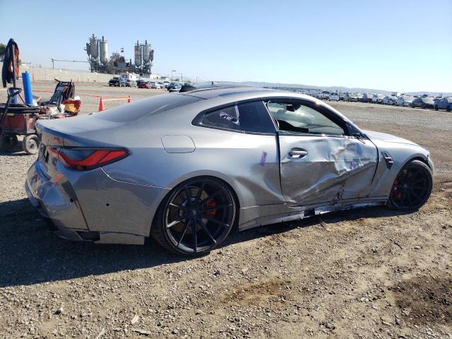 WBS43AZ01NCK99479 - 2022 BMW M4 COMPETITION GRAY photo 3