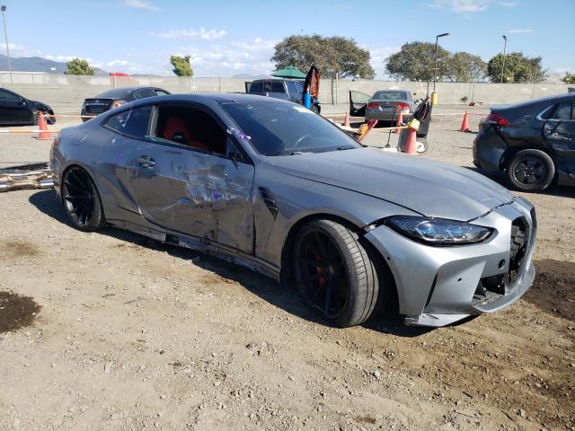 WBS43AZ01NCK99479 - 2022 BMW M4 COMPETITION GRAY photo 4