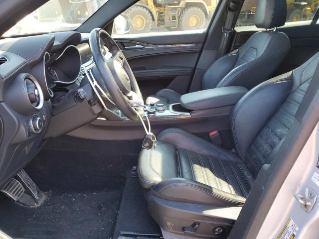 ZASPAKBN0L7C94339 - 2020 ALFA ROMEO STELVIO TI WHITE photo 7