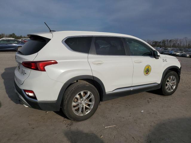 5NMS2CAD2KH026902 - 2019 HYUNDAI SANTA FE SE WHITE photo 3