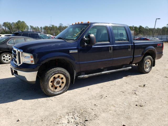 1FTSW21526EC43219 - 2006 FORD F250 SUPER DUTY BLUE photo 1