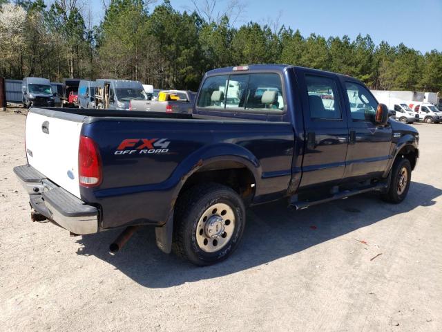 1FTSW21526EC43219 - 2006 FORD F250 SUPER DUTY BLUE photo 3