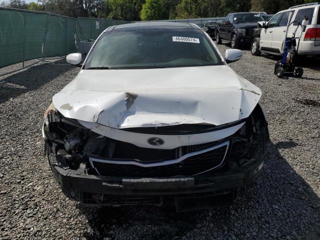 5XXGR4A60DG181247 - 2013 KIA OPTIMA SX WHITE photo 5