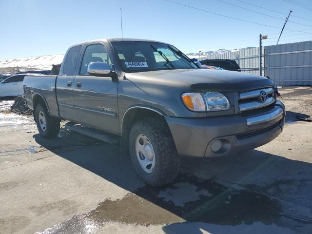 5TBBT44163S417305 - 2003 TOYOTA TUNDRA ACCESS CAB SR5 GRAY photo 4