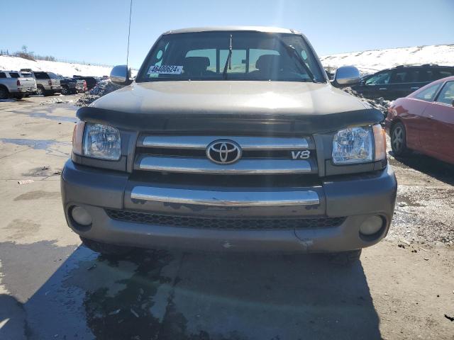 5TBBT44163S417305 - 2003 TOYOTA TUNDRA ACCESS CAB SR5 GRAY photo 5