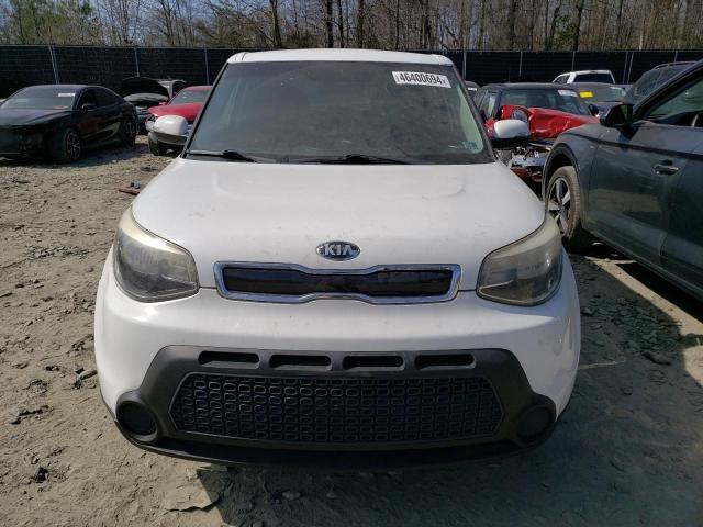 KNDJP3A59E7006101 - 2014 KIA SOUL + WHITE photo 5