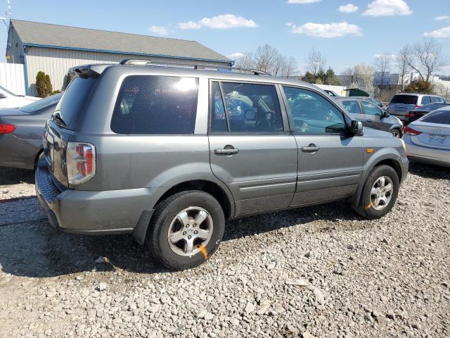 5FNYF28568B007416 - 2008 HONDA PILOT EXL GRAY photo 3