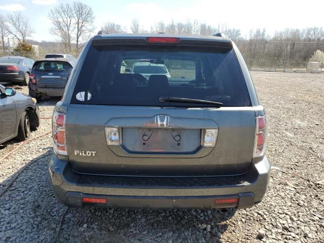 5FNYF28568B007416 - 2008 HONDA PILOT EXL GRAY photo 6