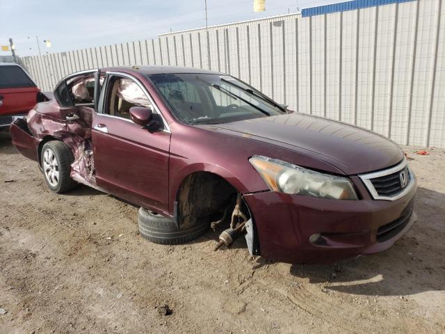 1HGCP36849A020218 - 2009 HONDA ACCORD EXL BURGUNDY photo 4