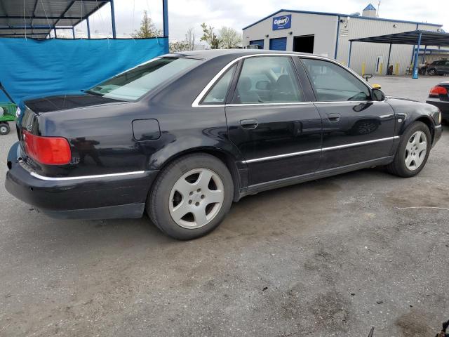 WAUFL54D6YN004044 - 2000 AUDI A8 QUATTRO BLACK photo 3