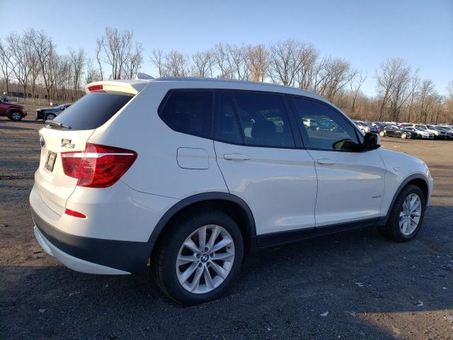 5UXWX9C58E0D32309 - 2014 BMW X3 XDRIVE28I WHITE photo 3