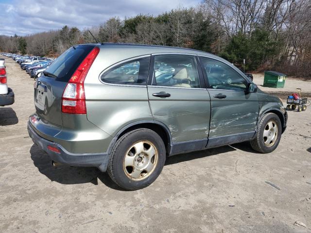 JHLRE483X7C066436 - 2007 HONDA CR-V LX GREEN photo 3