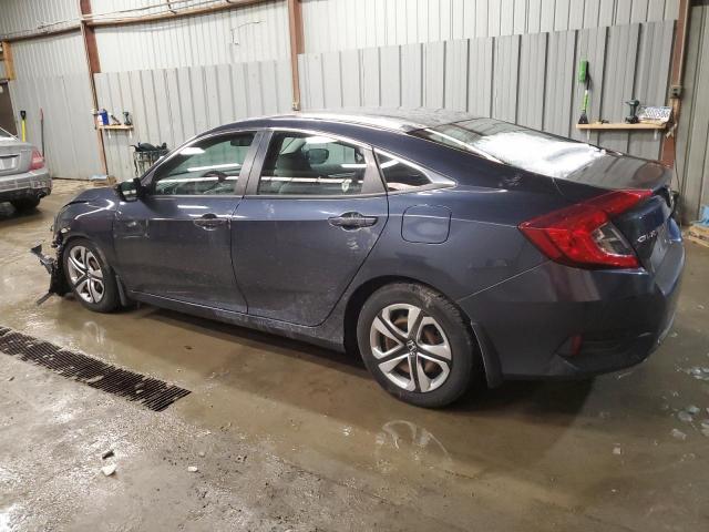 2HGFC2F56JH543657 - 2018 HONDA CIVIC LX BLUE photo 2