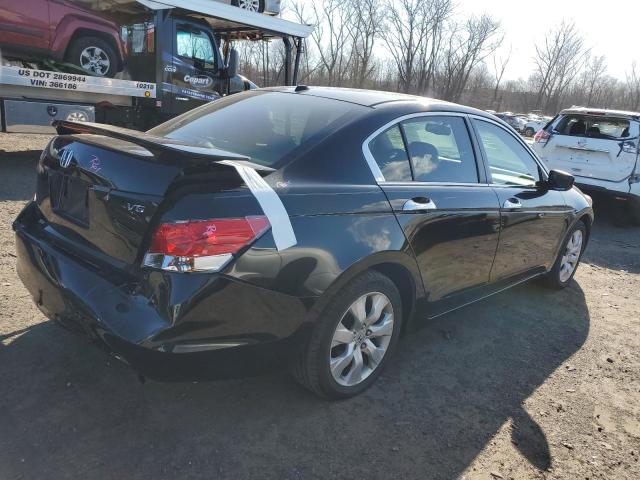 1HGCP36819A027045 - 2009 HONDA ACCORD EXL BLACK photo 3