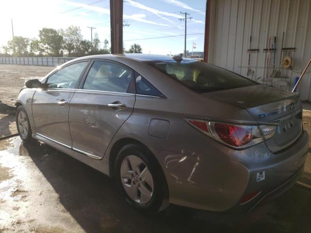 KMHEC4A42BA000452 - 2011 HYUNDAI SONATA HYBRID SILVER photo 2