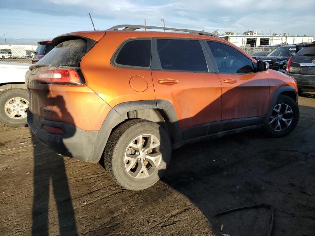 1C4PJMBS5GW337711 - 2016 JEEP GRAND CHER TRAILHAWK 橙色 照片 3
