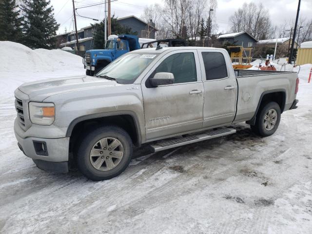 1GTV2UEC5EZ145029 - 2014 GMC SIERRA K1500 SLE SILVER photo 1