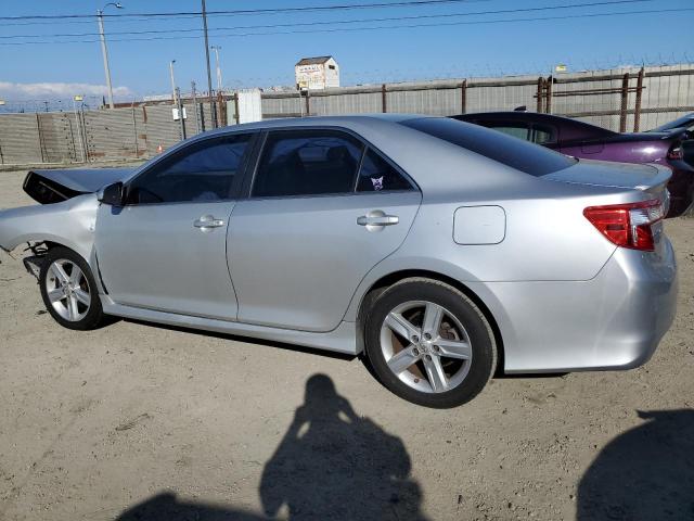 4T1BF1FK3DU257864 - 2013 TOYOTA CAMRY L SILVER photo 2
