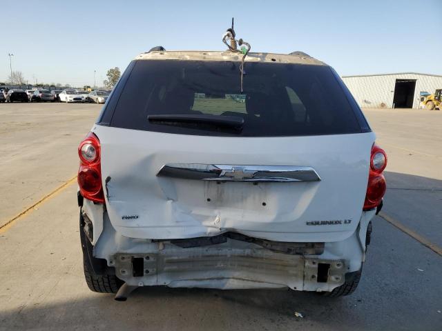 2GNFLFEKXF6286736 - 2015 CHEVROLET EQUINOX LT WHITE photo 6