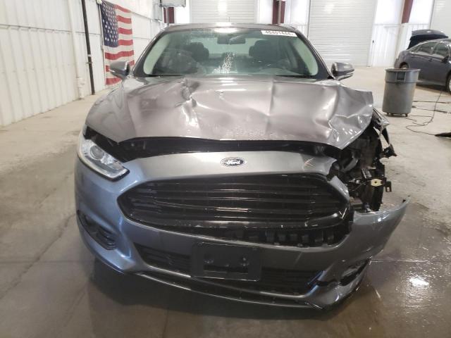 3FA6P0HR0DR226124 - 2013 FORD FUSION SE GRAY photo 5