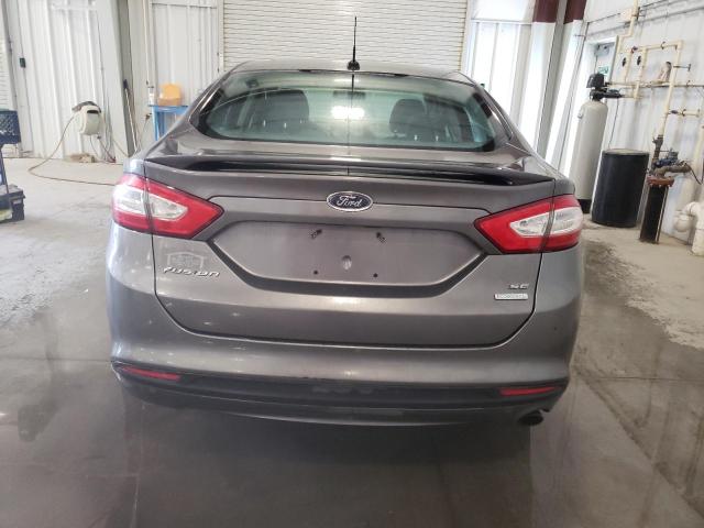 3FA6P0HR0DR226124 - 2013 FORD FUSION SE GRAY photo 6