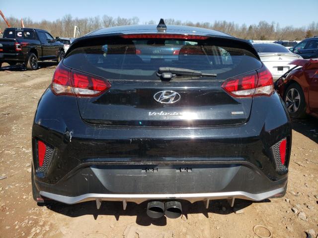 KMHTH6AB9KU006976 - 2019 HYUNDAI VELOSTER TURBO BLACK photo 6