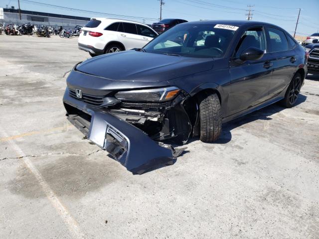 2HGFE2F57NH515964 - 2022 HONDA CIVIC SPORT 石墨色 照片 1