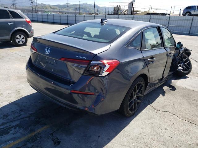 2HGFE2F57NH515964 - 2022 HONDA CIVIC SPORT 石墨色 照片 3