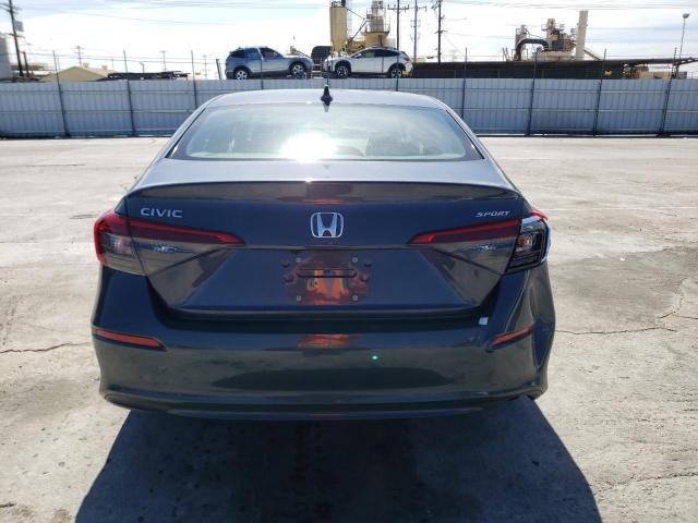 2HGFE2F57NH515964 - 2022 HONDA CIVIC SPORT 石墨色 照片 6