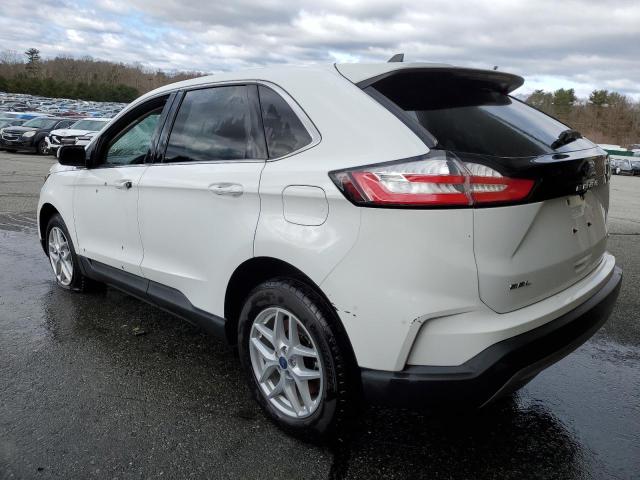 2FMPK4J95NBA17620 - 2022 FORD EDGE SEL WHITE photo 2