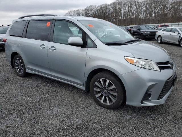 5TDJZ3DC6LS229378 - 2020 TOYOTA SIENNA LE SILVER photo 4