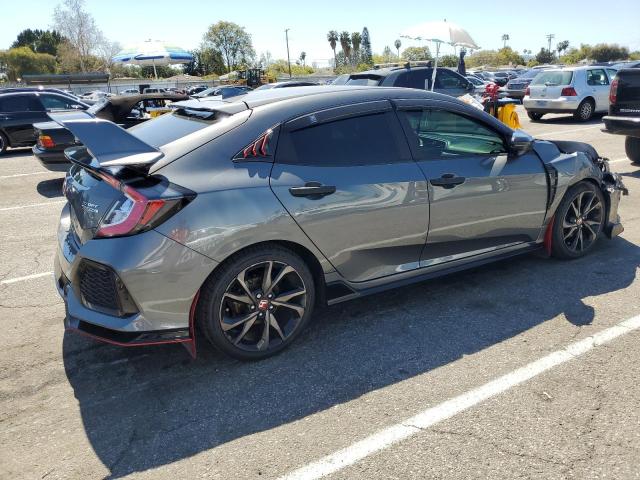 SHHFK7H91JU408556 - 2018 HONDA CIVIC SPORT TOURING GRAY photo 3