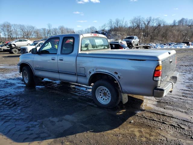 5TBRN341X2S259830 - 2002 TOYOTA TUNDRA ACCESS CAB SR5 SILVER photo 2