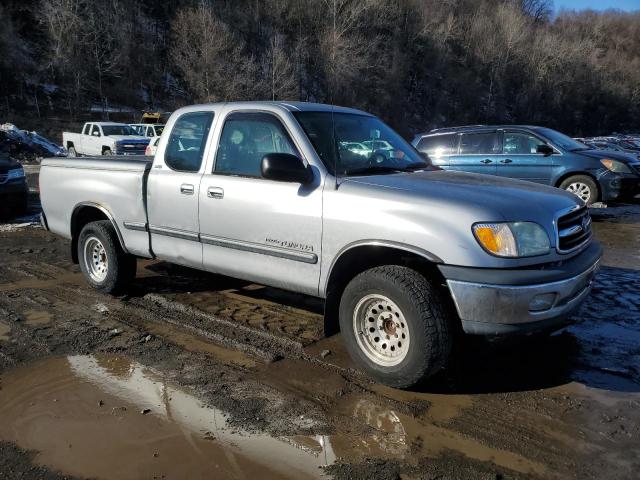 5TBRN341X2S259830 - 2002 TOYOTA TUNDRA ACCESS CAB SR5 SILVER photo 4
