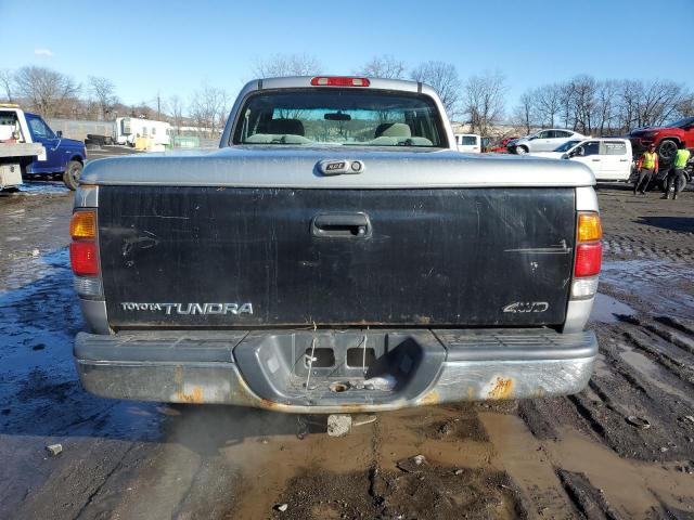 5TBRN341X2S259830 - 2002 TOYOTA TUNDRA ACCESS CAB SR5 SILVER photo 6