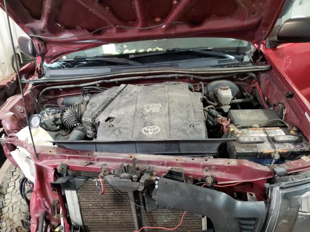 5TEUU42N16Z277786 - 2006 TOYOTA TACOMA ACCESS CAB წითელი ფოტო 11