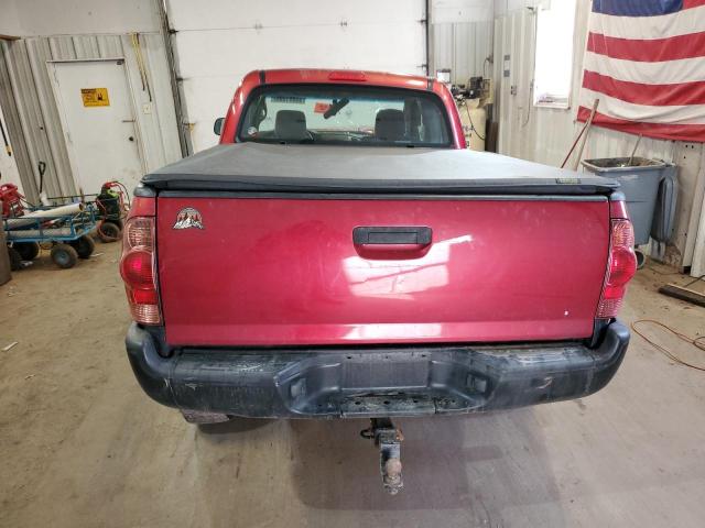 5TEUU42N16Z277786 - 2006 TOYOTA TACOMA ACCESS CAB RED photo 6