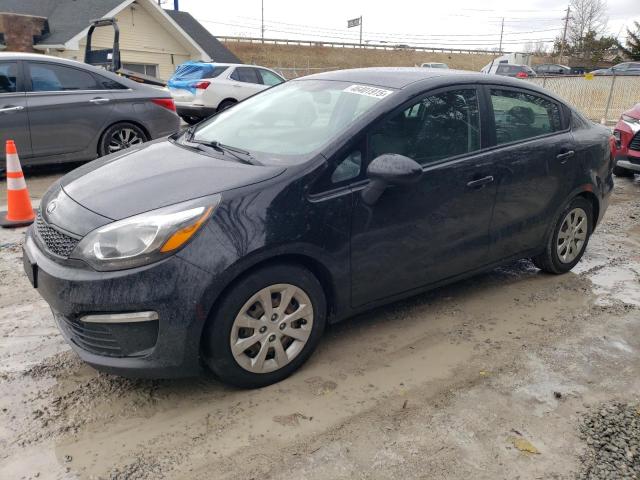 KNADM4A37H6035145 - 2017 KIA RIO LX BLACK photo 1
