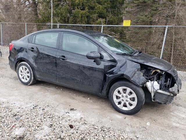 KNADM4A37H6035145 - 2017 KIA RIO LX BLACK photo 4