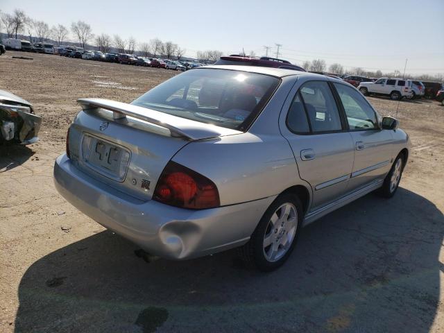 3N1AB51D04L729365 - 2004 NISSAN SENTRA SE-R SPEC V SILVER photo 3