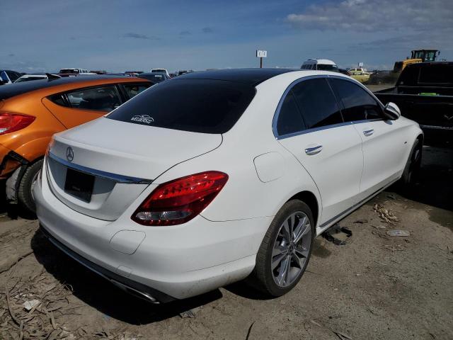 55SWF4HB9HU232307 - 2017 MERCEDES-BENZ C 350E WHITE photo 3