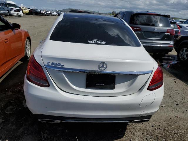 55SWF4HB9HU232307 - 2017 MERCEDES-BENZ C 350E WHITE photo 6