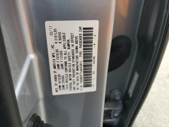 19UUB2F71JA000811 - 2018 ACURA TLX ADVANCE SILVER photo 12